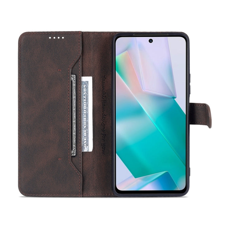 For vivo T1 4G / iQOO Neo5 SE AZNS Dream II Skin Feel Horizontal Flip Leather Case