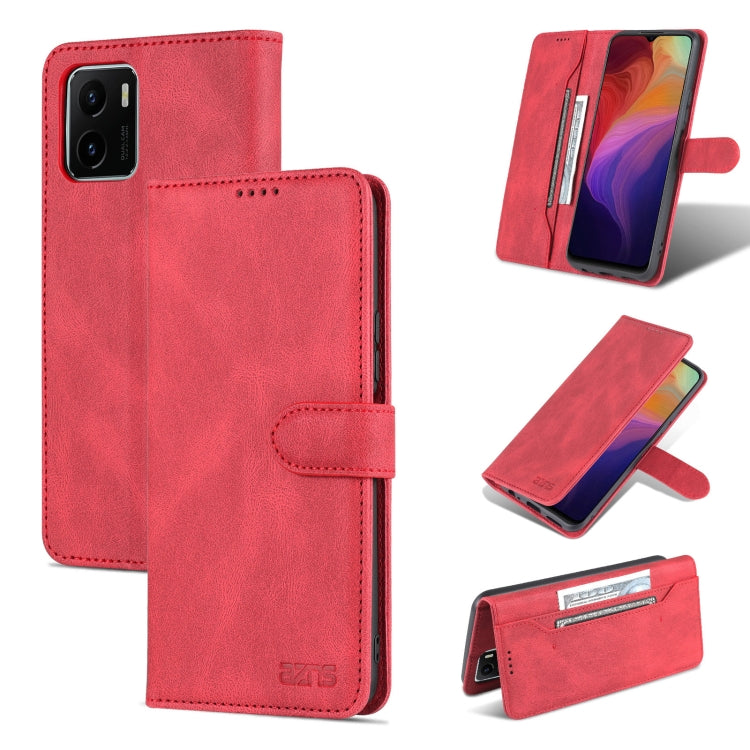 For vivo Y15s / Y15a / T1 5G AZNS Dream II Skin Feel Horizontal Flip Leather Case