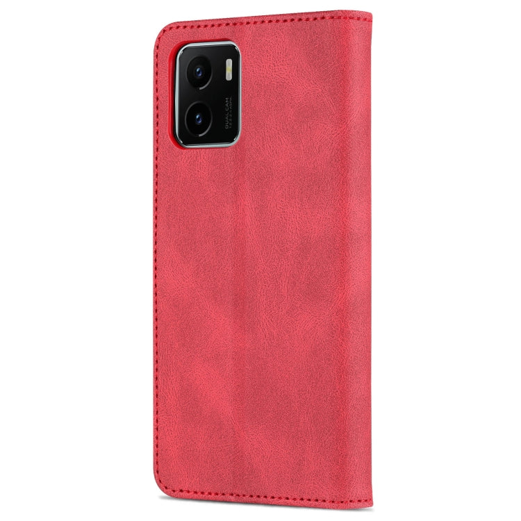 For vivo Y15s / Y15a / T1 5G AZNS Dream II Skin Feel Horizontal Flip Leather Case