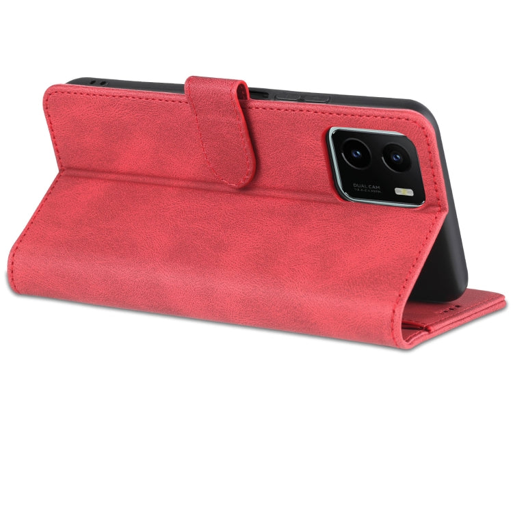 For vivo Y15s / Y15a / T1 5G AZNS Dream II Skin Feel Horizontal Flip Leather Case