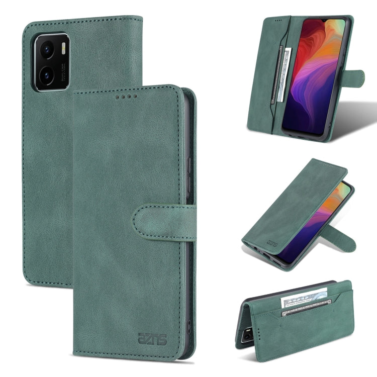 For vivo Y15s / Y15a / T1 5G AZNS Dream II Skin Feel Horizontal Flip Leather Case