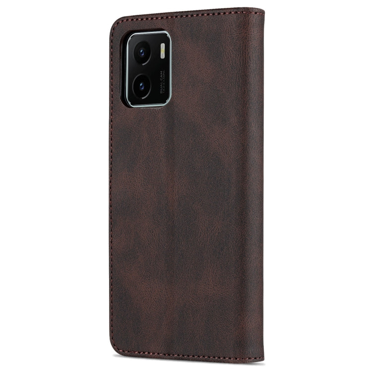 For vivo Y15s / Y15a / T1 5G AZNS Dream II Skin Feel Horizontal Flip Leather Case