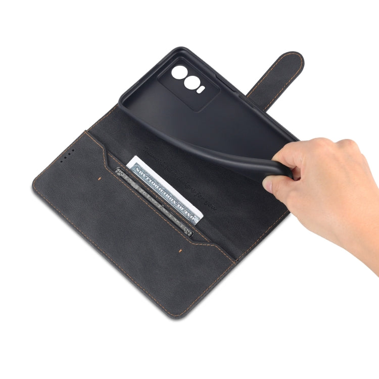 For vivo Y76s 5G / Y74s AZNS Dream II Skin Feel Horizontal Flip Leather Case