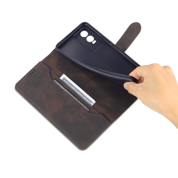 For vivo Y76s 5G / Y74s AZNS Dream II Skin Feel Horizontal Flip Leather Case