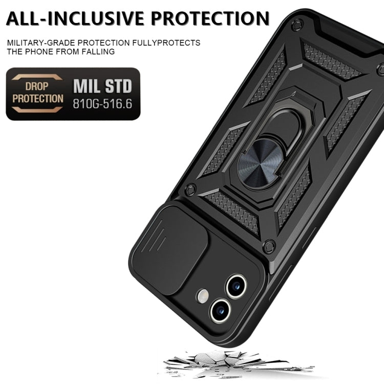For Samsung Galaxy A03 5G 166mm Sliding Camera Cover TPU+PC Phone Case