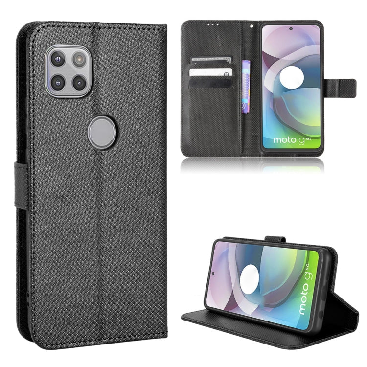 For Motorola Moto G 5G Diamond Texture Leather Phone Case