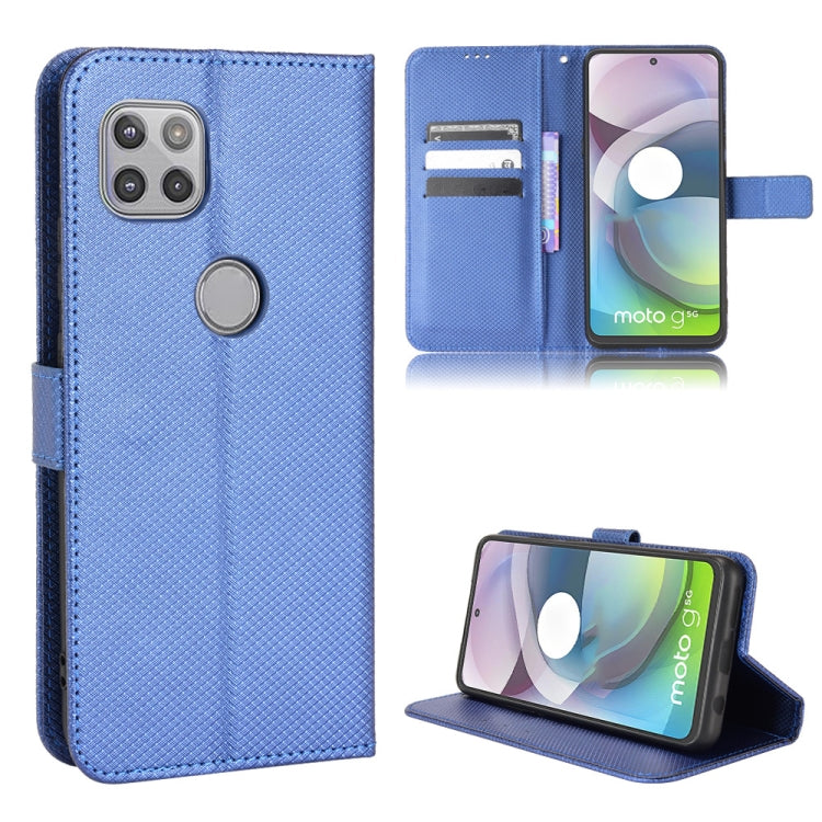 For Motorola Moto G 5G Diamond Texture Leather Phone Case