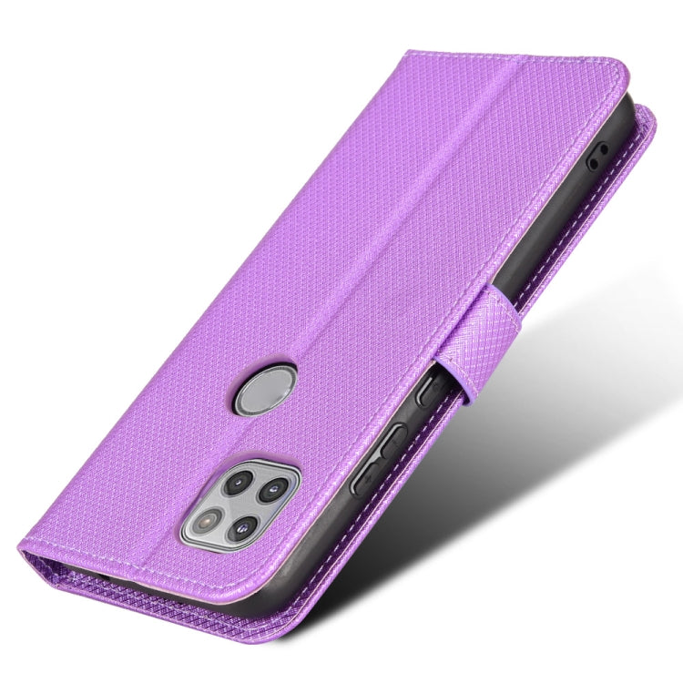 For Motorola Moto G 5G Diamond Texture Leather Phone Case