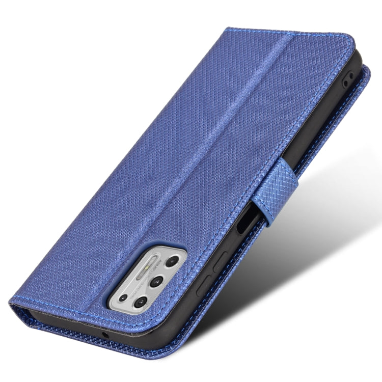 For Motorola Moto G Stylus 2021 Diamond Texture Leather Phone Case