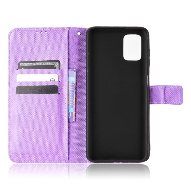 For Motorola Moto G Stylus 2021 Diamond Texture Leather Phone Case