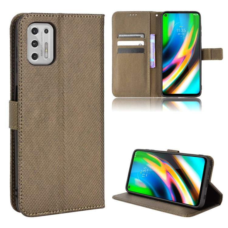 For Motorola Moto G Stylus 2021 Diamond Texture Leather Phone Case