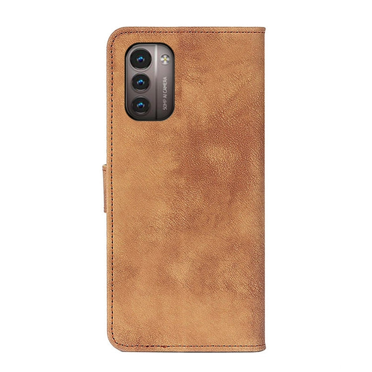 For Nokia G21 Antelope Texture Magnetic Buckle Leather Phone Case