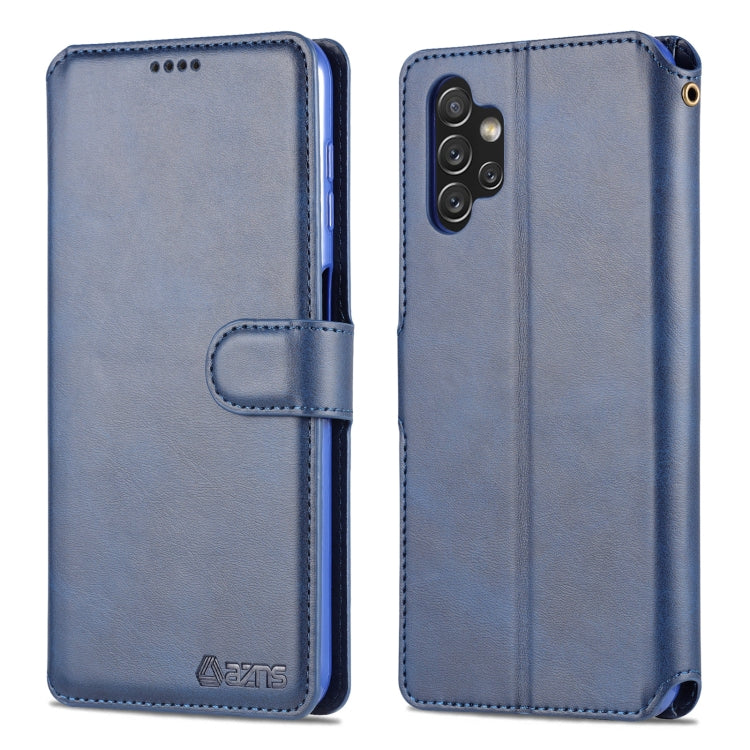 For Samsung Galaxy A13 4G AZNS Calf Texture Horizontal Flip Leather Phone Case with Holder & Card Slots & Wallet & Photo Frame