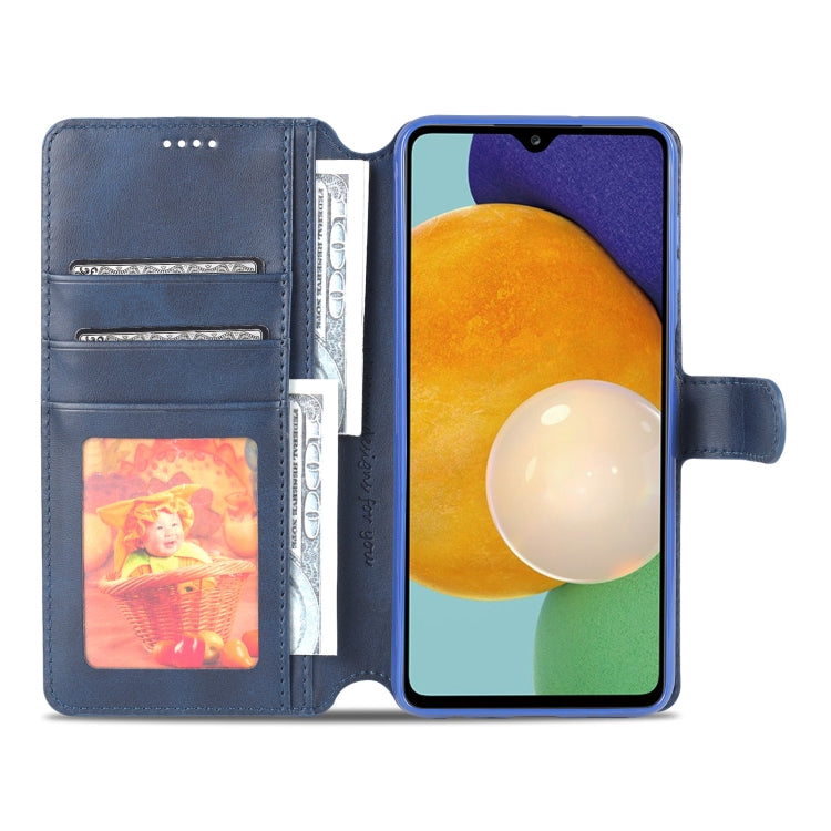 For Samsung Galaxy A13 4G AZNS Calf Texture Horizontal Flip Leather Phone Case with Holder & Card Slots & Wallet & Photo Frame
