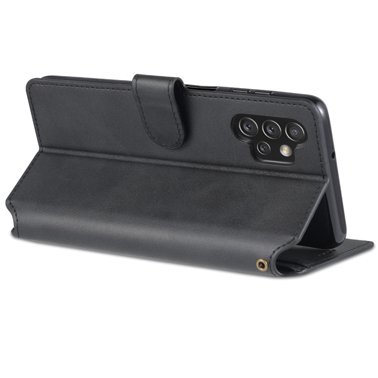 For Samsung Galaxy A13 4G AZNS Calf Texture Horizontal Flip Leather Phone Case with Holder & Card Slots & Wallet & Photo Frame