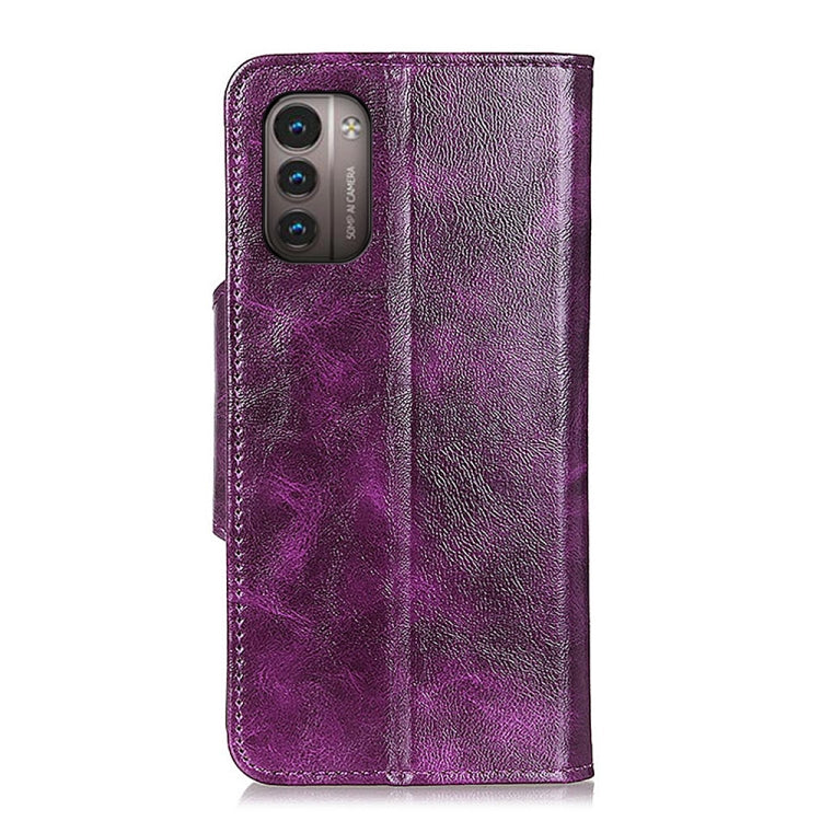For Nokia G21 Crazy Horse Texture Magnetic Flip Leather Phone Case