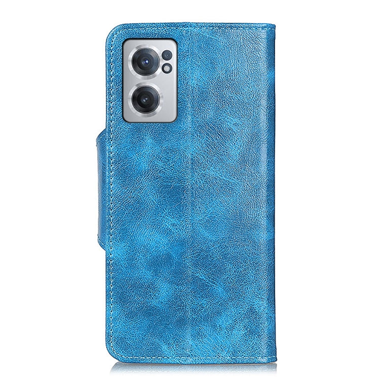 For OnePlus Nord CE 2 5G Crazy Horse Texture Magnetic Flip Leather Phone Case