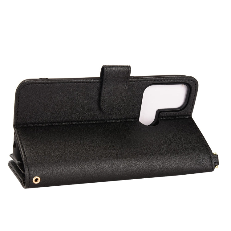 For OPPO Reno5 A Litchi Texture Zipper Leather Phone Case