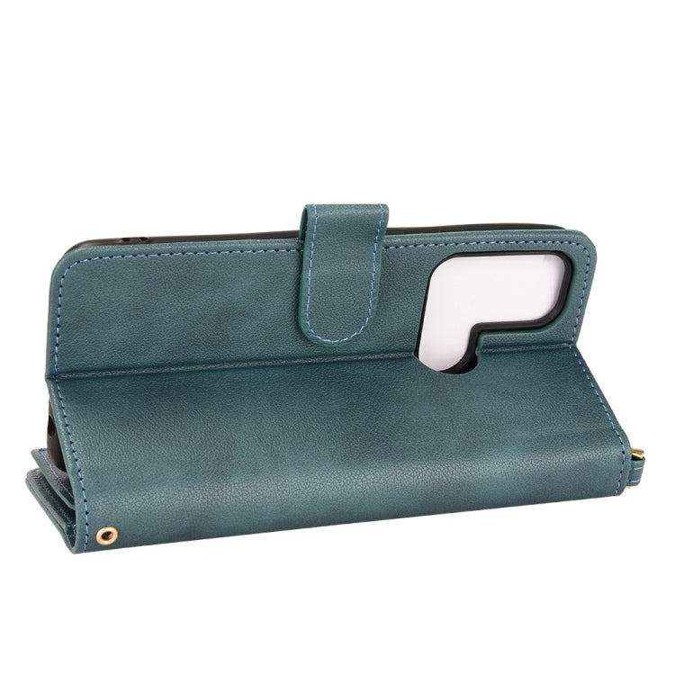 For OPPO Reno5 A Litchi Texture Zipper Leather Phone Case