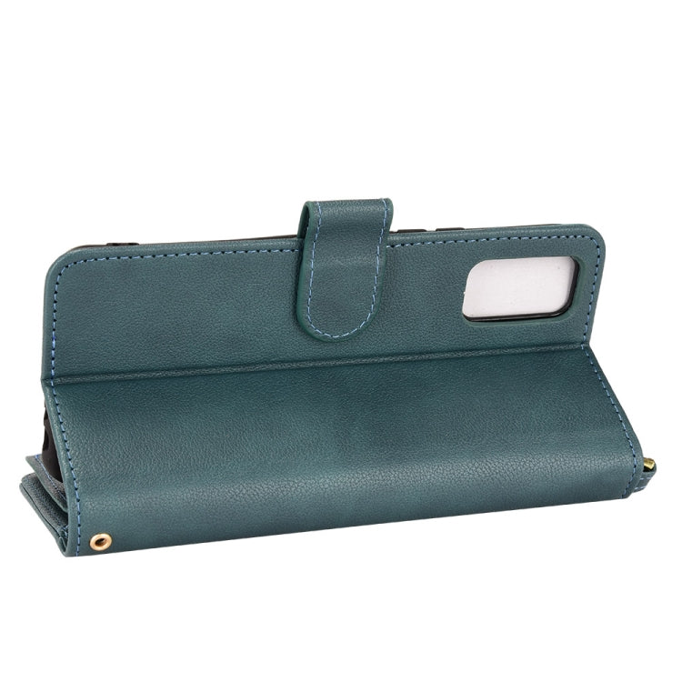 For vivo Y3s 2021 Litchi Texture Zipper Leather Phone Case