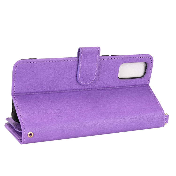 For vivo Y3s 2021 Litchi Texture Zipper Leather Phone Case