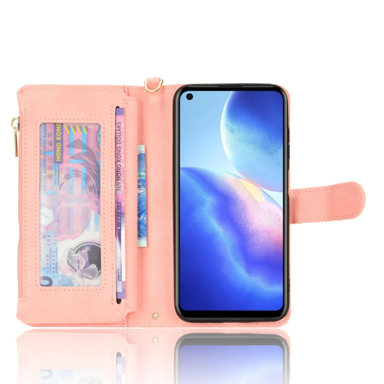 For Blackview A90 Litchi Texture Zipper Leather Phone Case