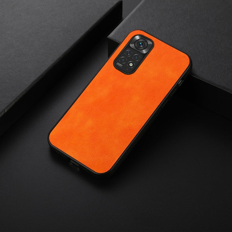 For Xiaomi Redmi Note 11 4G Global / Note 11S Two-color Litchi Texture Phone Case