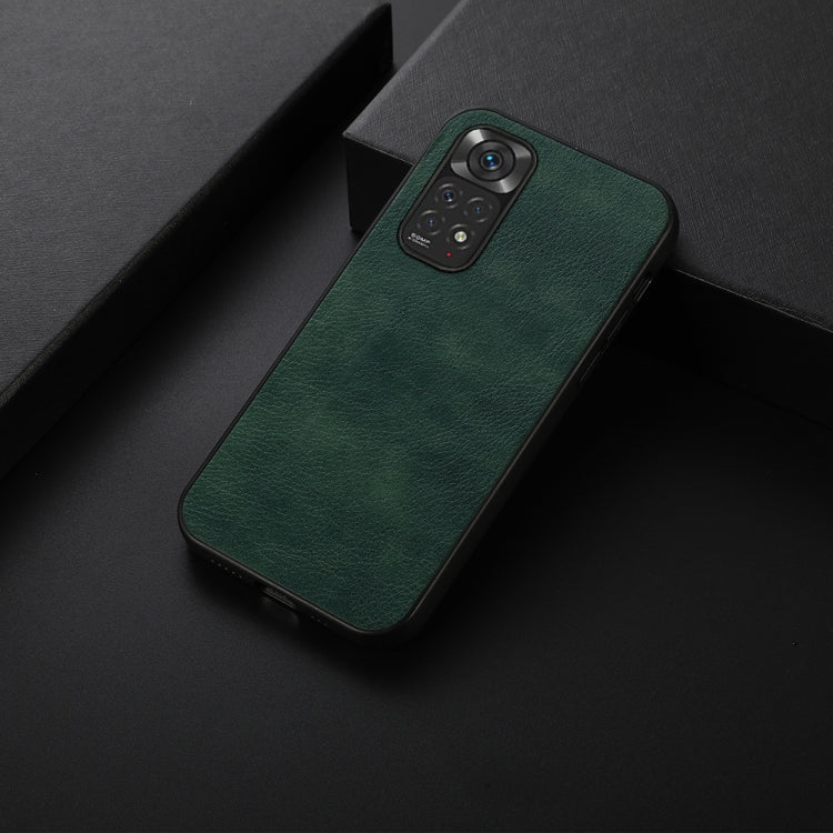 For Xiaomi Redmi Note 11 4G Global / Note 11S Two-color Litchi Texture Phone Case