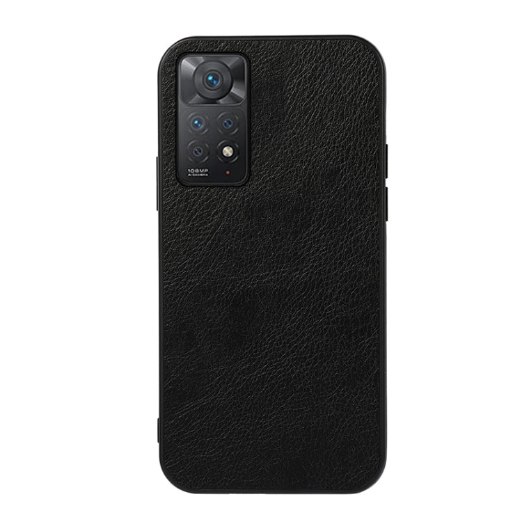 For Xiaomi Redmi Note 11 Pro Global Two-color Litchi Texture Phone Case