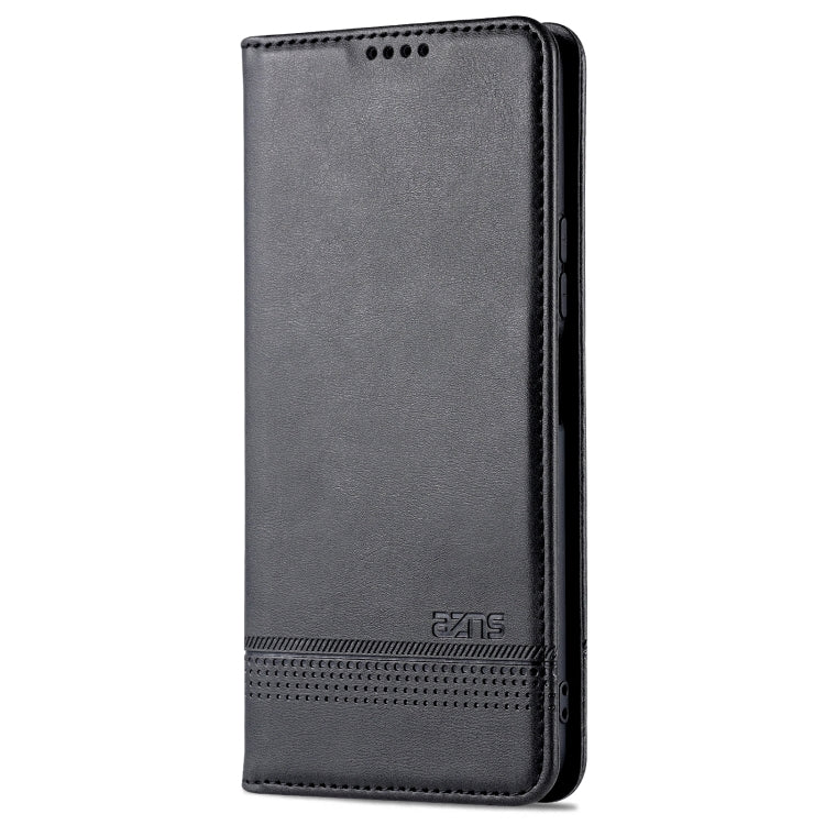 For vivo Y76s / Y74s AZNS Magnetic Calf Texture Leather Phone Case