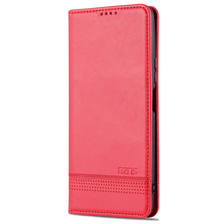 For Honor Play 30 Plus AZNS Magnetic Calf Texture Leather Phone Case