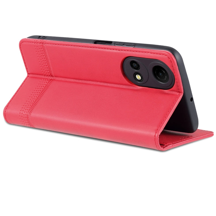 For Honor Play 30 Plus AZNS Magnetic Calf Texture Leather Phone Case