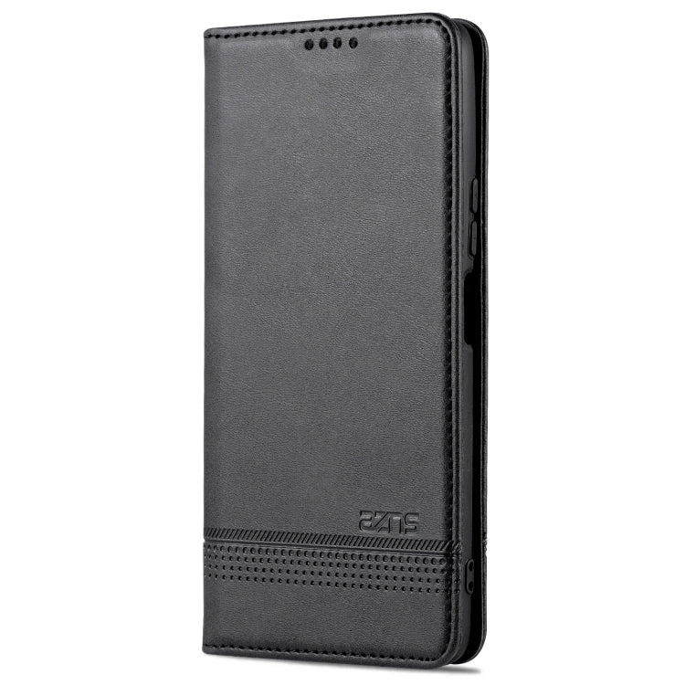 For Honor Play 30 Plus AZNS Magnetic Calf Texture Leather Phone Case