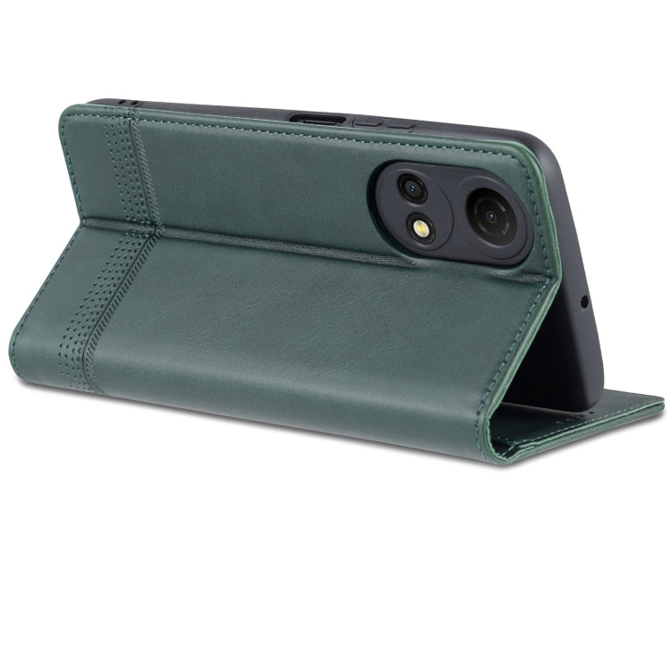 For Honor Play 30 Plus AZNS Magnetic Calf Texture Leather Phone Case