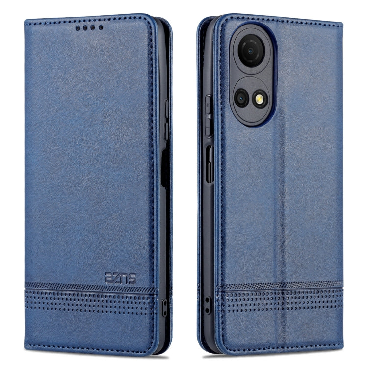 For Honor Play 30 Plus AZNS Magnetic Calf Texture Leather Phone Case