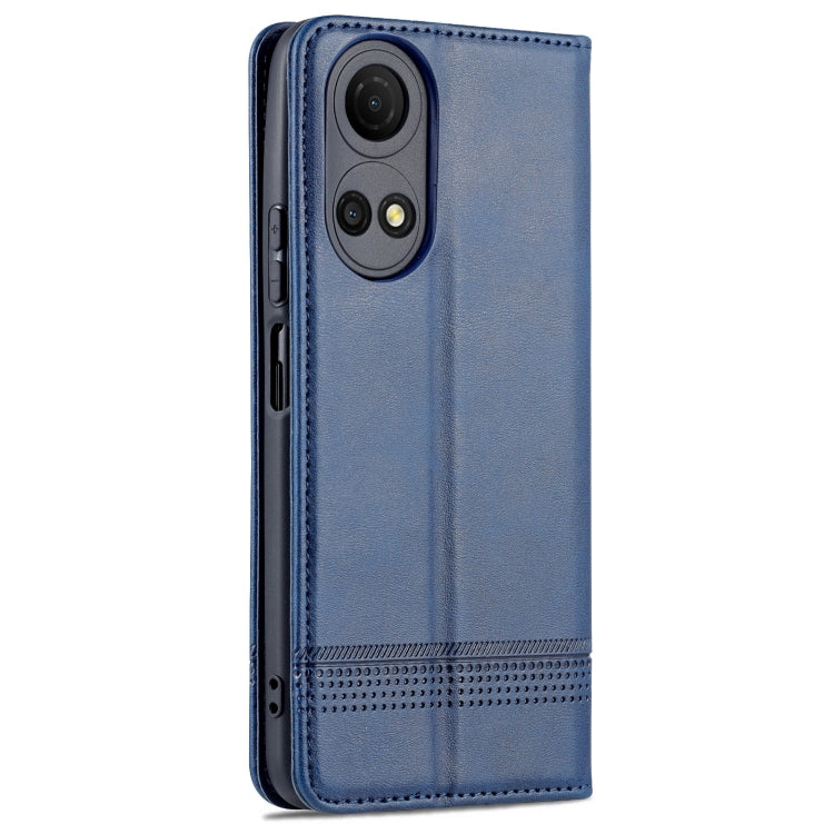 For Honor Play 30 Plus AZNS Magnetic Calf Texture Leather Phone Case