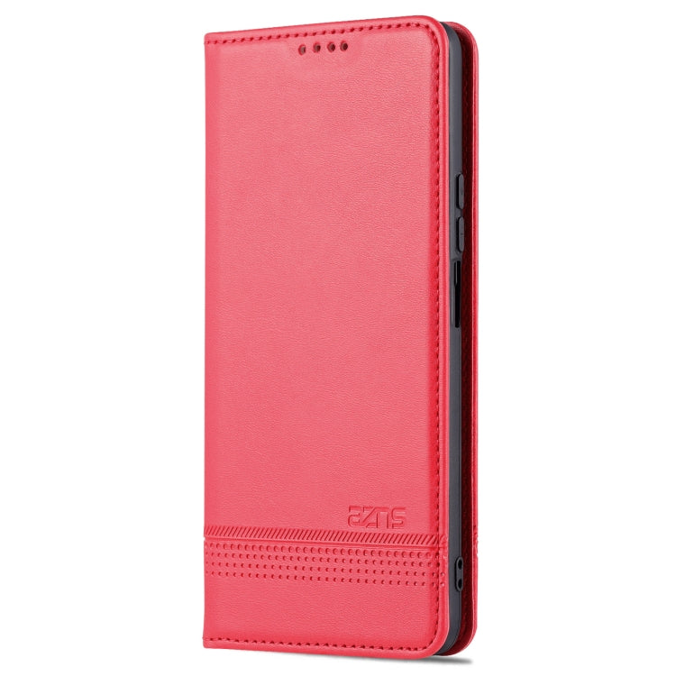For Honor X30 AZNS Magnetic Calf Texture Leather Phone Case