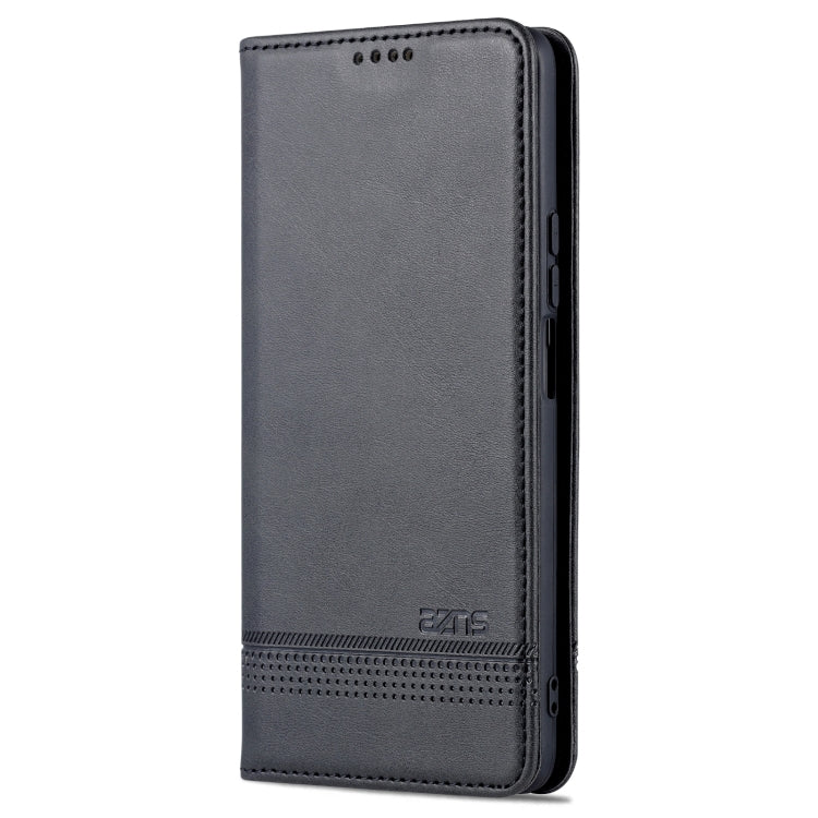 For Honor X30 AZNS Magnetic Calf Texture Leather Phone Case