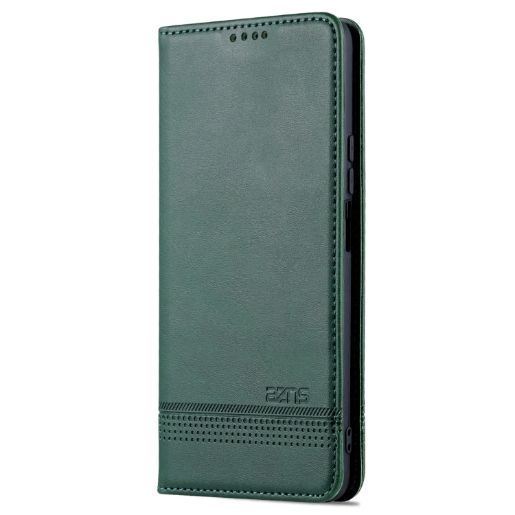 For Honor X30 AZNS Magnetic Calf Texture Leather Phone Case