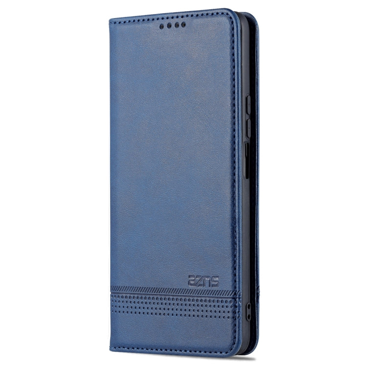 For Honor X30 AZNS Magnetic Calf Texture Leather Phone Case
