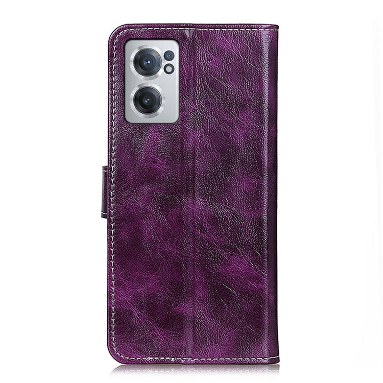 For OnePlus Nord CE 2 5G Retro Crazy Horse Texture Leather Phone Case