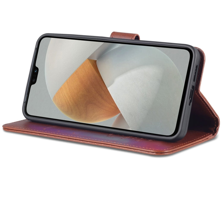 For vivo S12 / V23 AZNS Sheepskin Texture Flip Leather Phone Case