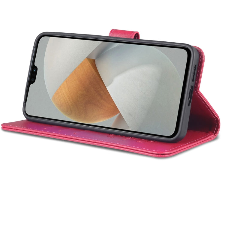 For vivo S12 / V23 AZNS Sheepskin Texture Flip Leather Phone Case