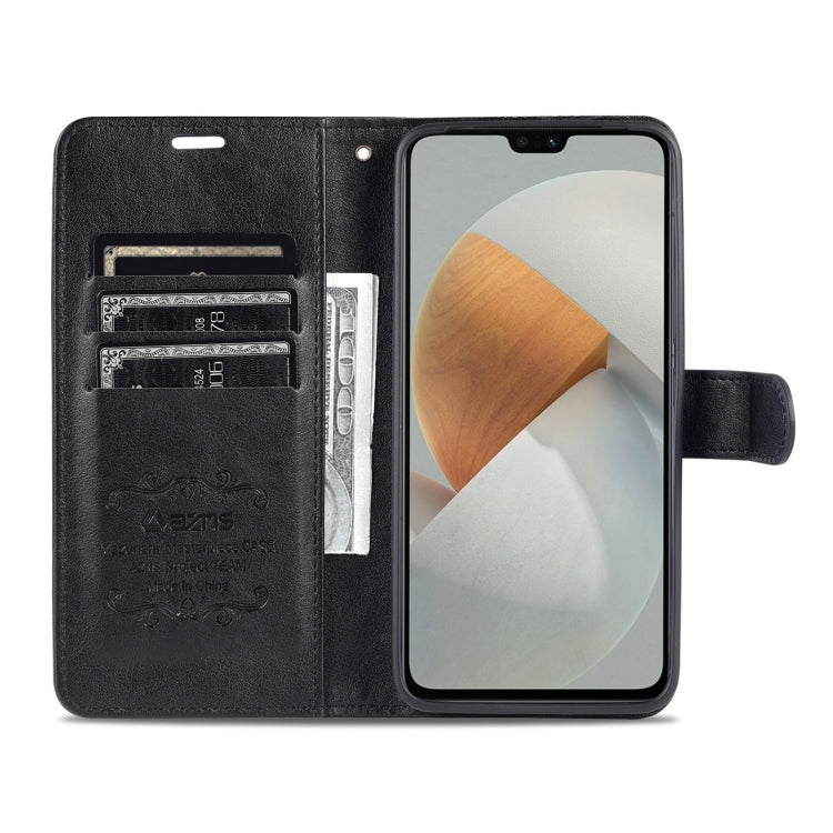 For vivo S12 / V23 AZNS Sheepskin Texture Flip Leather Phone Case