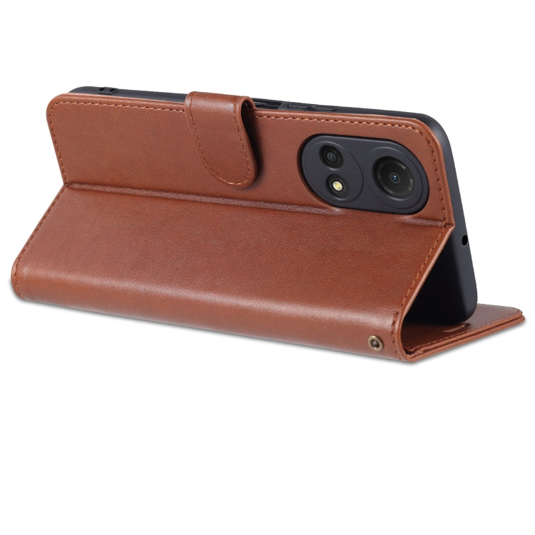 For Honor Play 30 Plus AZNS Sheepskin Texture Flip Leather Phone Case