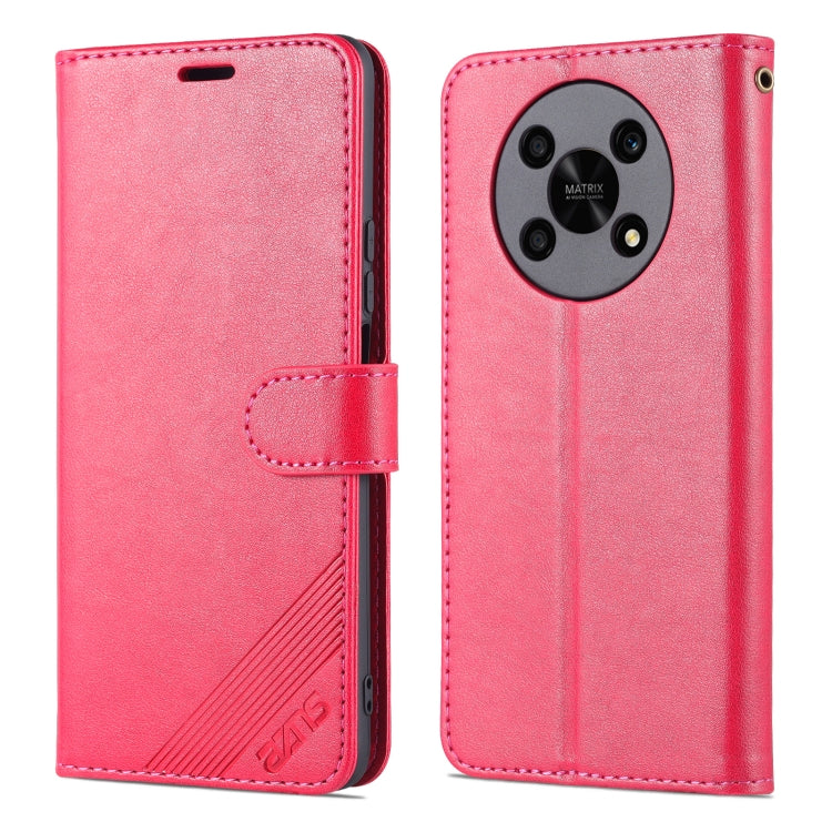 For Honor X30 AZNS Sheepskin Texture Flip Leather Phone Case