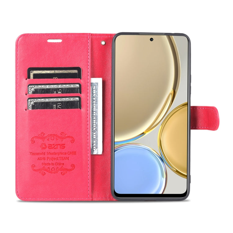 For Honor X30 AZNS Sheepskin Texture Flip Leather Phone Case