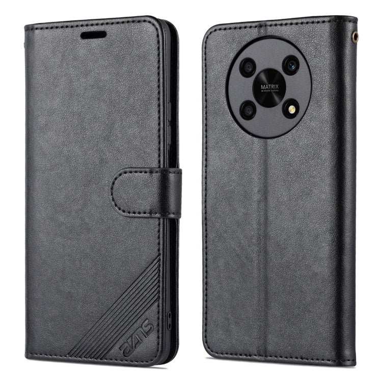 For Honor X30 AZNS Sheepskin Texture Flip Leather Phone Case