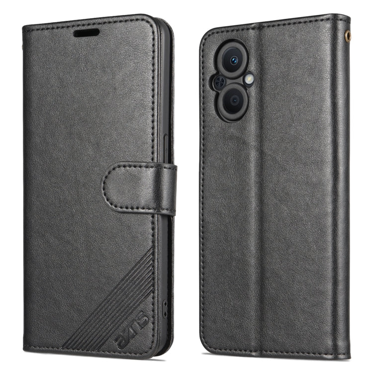For OnePlus Nord N20 5G AZNS Sheepskin Texture Flip Leather Phone Case