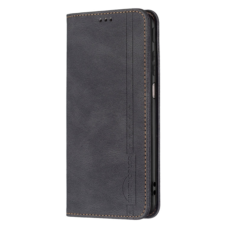 For Motorola Moto G31 / G41 Side Fingerprint Version Magnetic RFID Blocking Anti-Theft Leather Phone Case